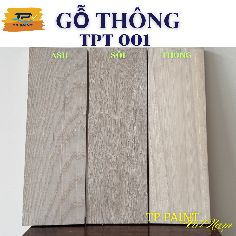 MÃ MÀU SƠN LAU GỖ TPT 001 - TP PAINT — ảnh 1